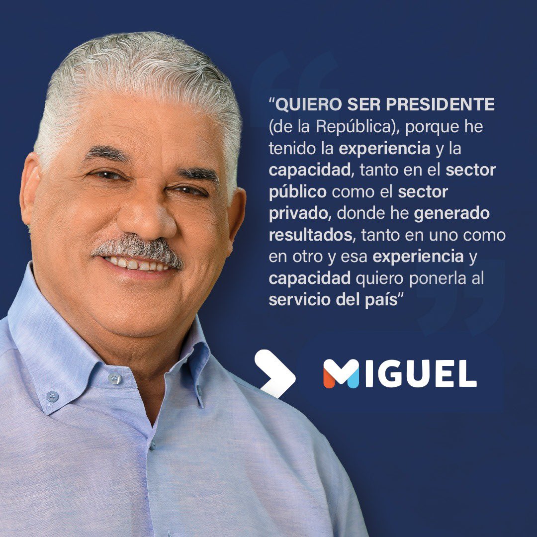 ¡Por esta razón quiero ser Presidente!

Te invito a leer más en el siguiente enlace: acortar.link/O9bqwx