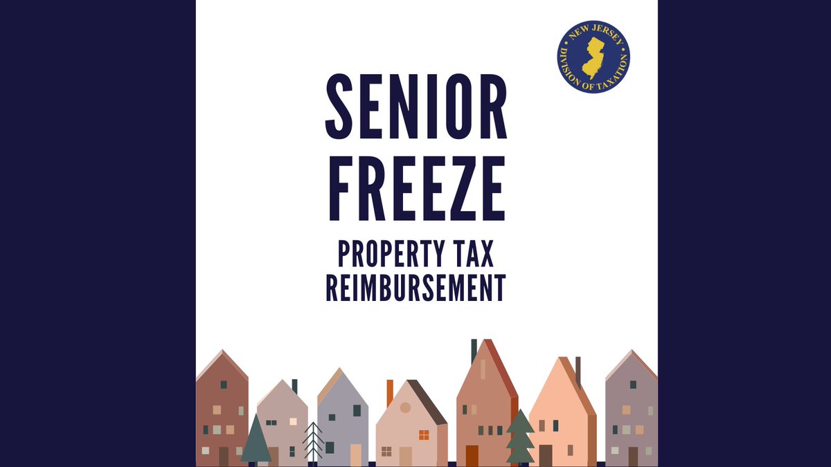 We have recently sent out notices regarding previously filed Senior Freeze applications. If you have questions about your notice, call our Senior Freeze hotline 1-800-882-6597 or DM us on our socials!
#njtax