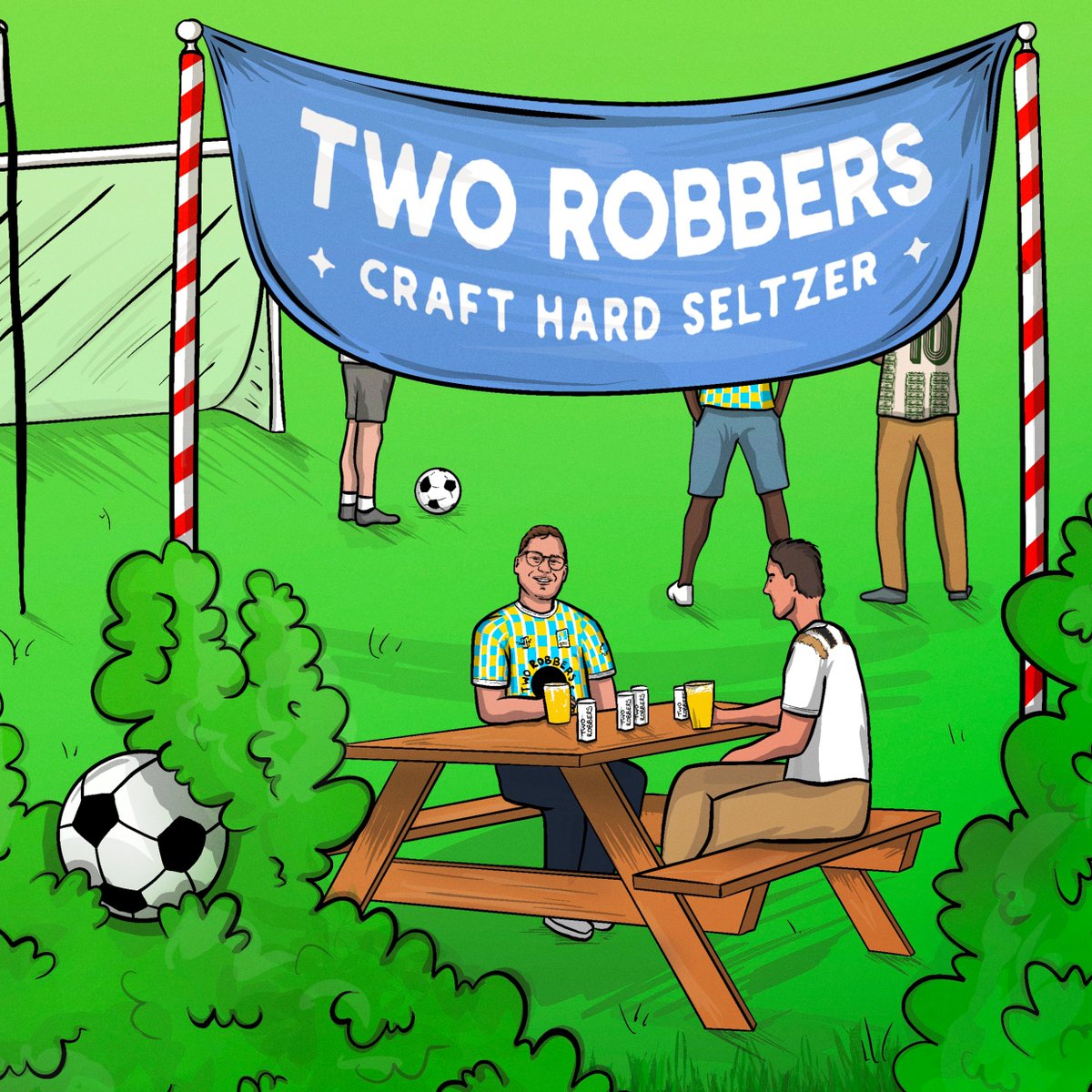 Icarus Football (@icarus_football) on Twitter photo In the spirit of tournament water breaks, we're excited to announce that our friends at <a href="/TwoRobbers/">Two Robbers Spirits Co.</a> will be running a Beer & Seltzer Garden during the Icarus Cup in Philly!
Expecting a suspicious number of players to sub themselves out of games with 'injuries' this year... In the spirit of tournament water breaks, we're excited to announce that our friends at <a href="/TwoRobbers/">Two Robbers Spirits Co.</a> will be running a Beer & Seltzer Garden during the Icarus Cup in Philly!
Expecting a suspicious number of players to sub themselves out of games with 'injuries' this year...