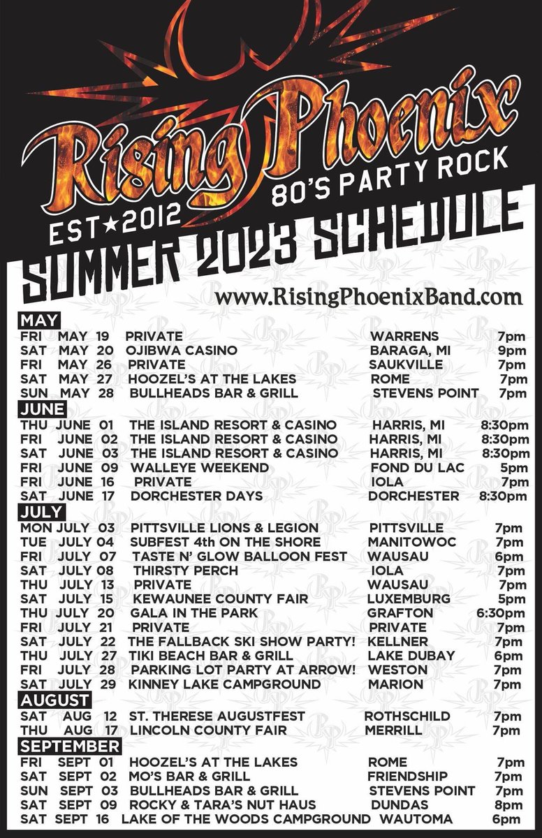 The 2023 Summer Schedule is out! We can’t wait to see you. <a href="/DiscoverWI/">Discover Wisconsin</a> <a href="/TravelWI/">Travel Wisconsin</a> <a href="/PureMichigan/">Pure Michigan</a>