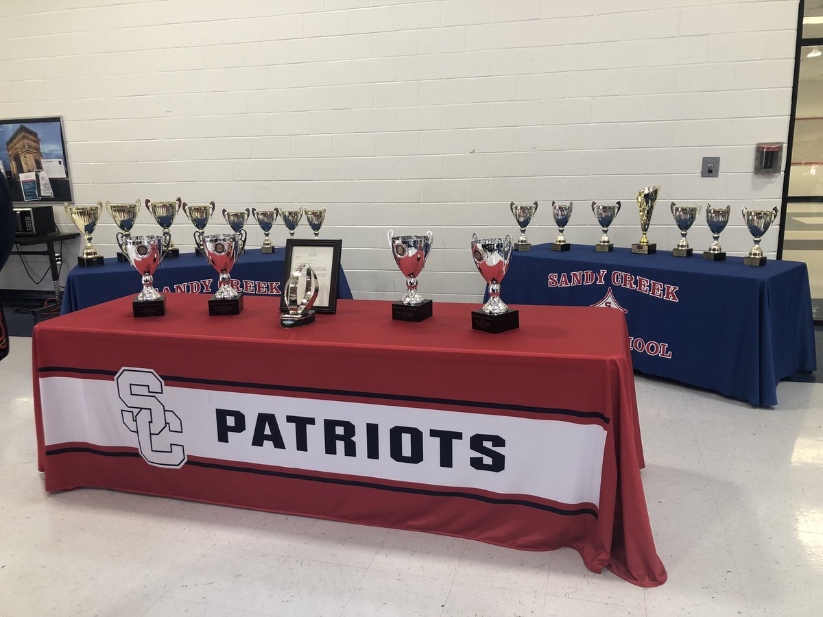Adding 2 more State Trophies 🏆 today ! What a year! What a year! Congratulations to all of our athletes and coaches❤️🤍💙 #thecreekisrising
@fcboe @FayetteSports @TROliverEDU