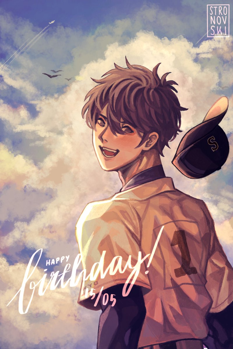 strovonski's tweet photo. happy eijun day!!!  ^___^
#沢村栄純生誕祭2023 #沢村栄純誕生祭2023 https://t.co/8k5RwwIncJ
