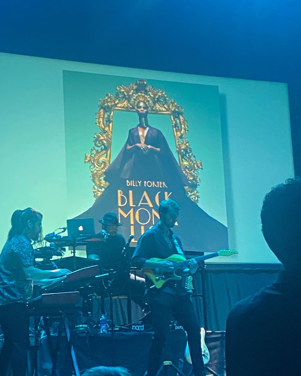 RandyTrahan7's tweet photo. Last night my husband and I celebrated our 42nd anniversary with friends on the front row of the Billy Porter concert at the Saenger Theatre. Do NOT miss this show!#billyporter#lovemyhusband#lifeisgood https://t.co/buP1BJN2TH