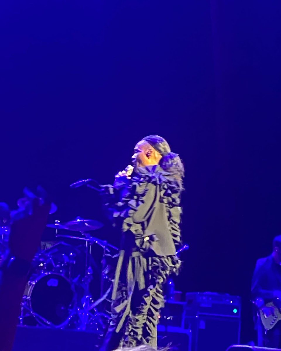 RandyTrahan7's tweet photo. Last night my husband and I celebrated our 42nd anniversary with friends on the front row of the Billy Porter concert at the Saenger Theatre. Do NOT miss this show!#billyporter#lovemyhusband#lifeisgood https://t.co/buP1BJN2TH