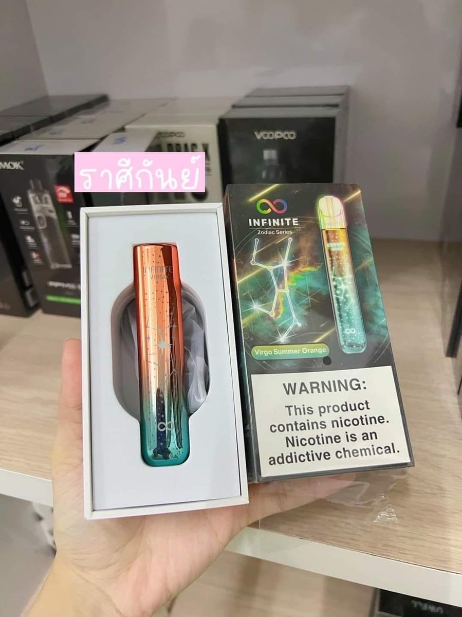 whale_relxpod's tweet photo. 🚬Infinite zodiac series
♥️ เครื่องเปล่า 730.-
♥️ พร้อมสูบ 870.- ส่งฟรี
รีทวิตนี้ลด 10.-
⋆ สอบถาม/สั่งซื้อ ♡Line : https://t.co/cbUhtMsOj7 🐳
#เครื่องราศี #พอตราศี #ราศี #relx #relxpod #infinite #บุหรี่ไฟฟ้า #พอต #พอตไฟฟ้า #หัวพอต #พอตมาโบ #หัวใส #น้ำยาบุหรี่ไฟฟ้า https://t.co/0nndtgLZiI