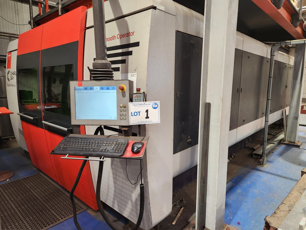 IndMachines's tweet photo. ENDING TOMORROW - Bystronic BySprint 4020 Fiber Laser - https://t.co/JofFEG8xAv https://t.co/NrplqdWSqS