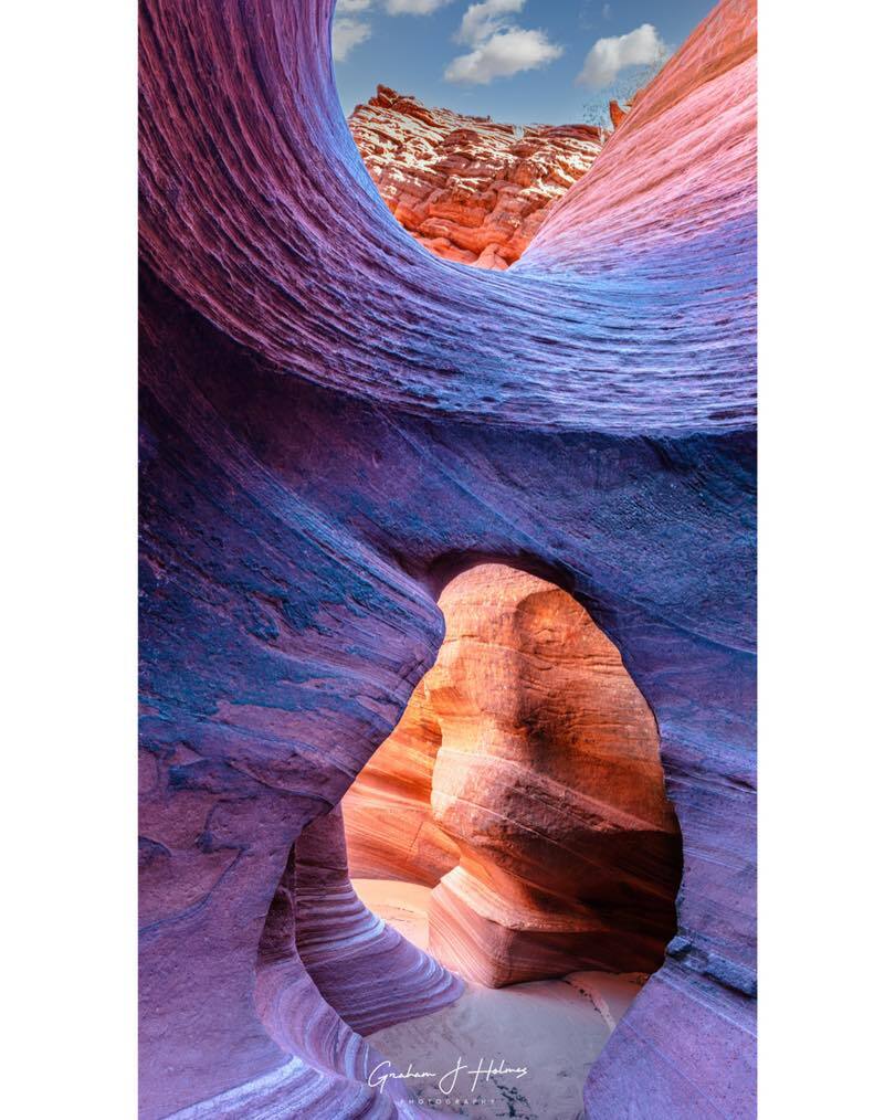 Somewhere in Utah. Steve’s Slot Canyon #utah #slotcanyons #adventurephotography 

.
.
.

#canon #canonexploreroflight #canonusa #ShotOnCanon #adventurephotography #travelphotography #adobelightroom  #california #adobe #adobeexpress 
#grahamholmesphotogra… instagr.am/p/CsRULyztcOL/