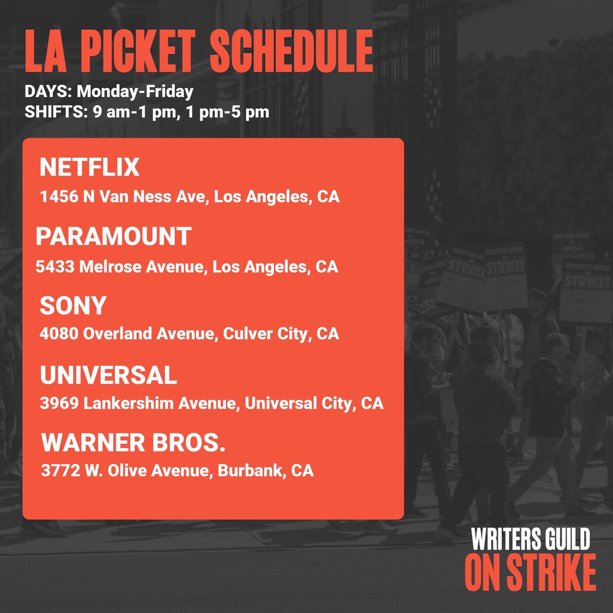 WGAWest tweet picture