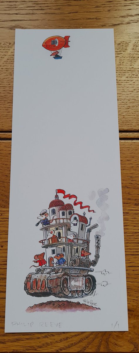 These fab bookmarks &amp; artwork are created by <a href="/philipreeve1/">Philip Reeve</a> &amp; you can bid on them &amp; many more in the #BookmarkProject auction &amp; help raise money for Katiyo Primary School in Zimbabwe you can bid here jumblebee.co.uk/bookmarkprojec… Please RT
<a href="/jabberworks/">Sarah McIntyre</a>