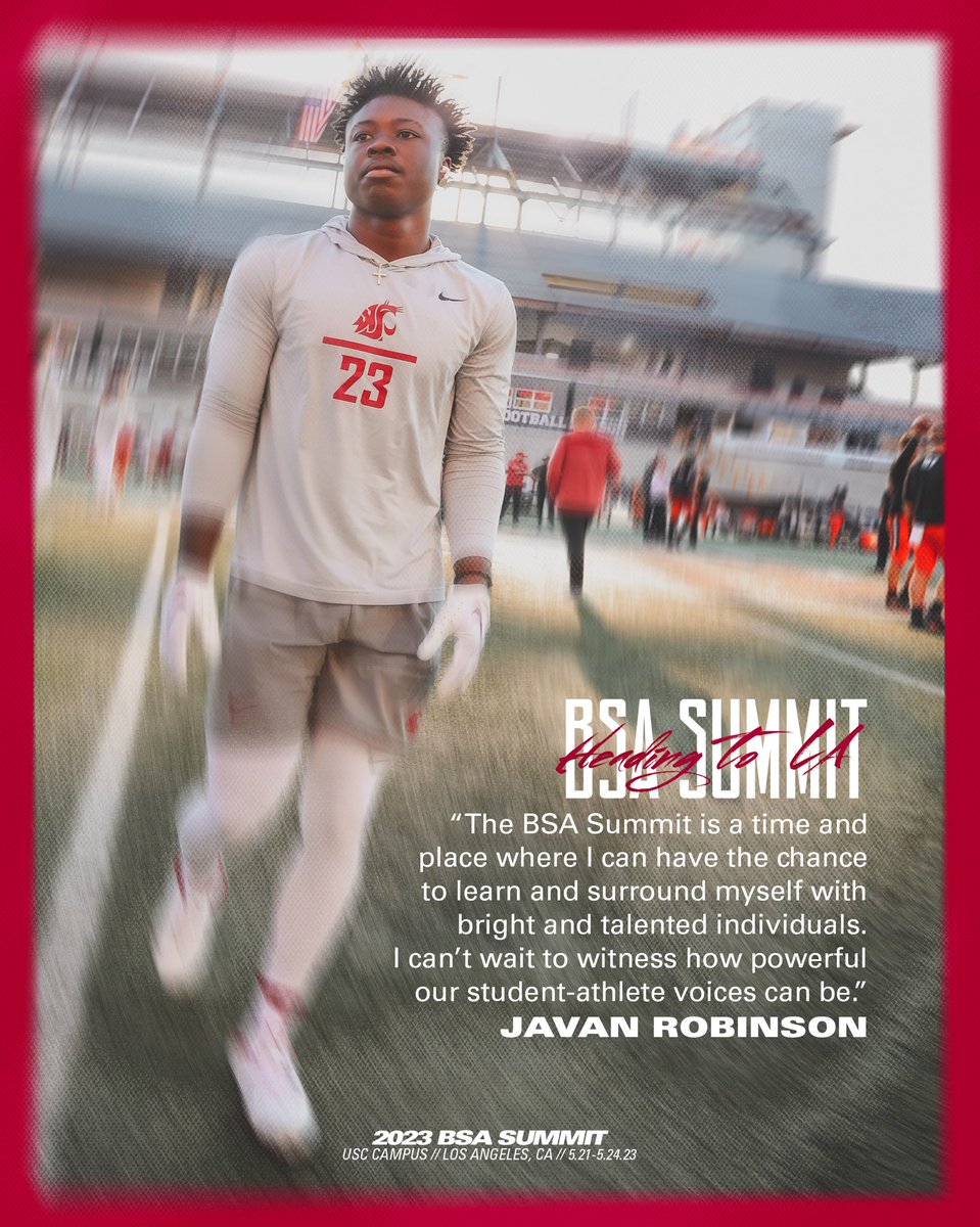 Six days out from the <a href="/BSASummit/">Black Student-Athlete Summit</a>. Our crew is ready to learn and grow in LA 🌴