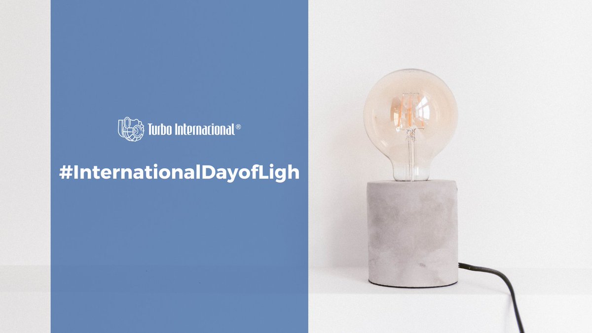 TurboInt_ES's tweet photo. Happy #InternationalDayofLight 💡! Today, we celebrate the crucial role that light plays in our daily lives, from powering technology to advancing scientific research. Let's continue to harness the power of light for a brighter and more sustainable future. #IDL2023 #lightscience https://t.co/Fzx3EOiIt7