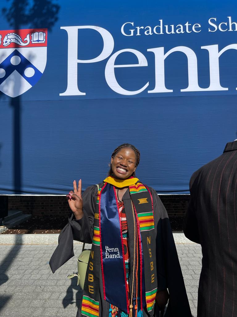 CyberSecJay's tweet photo. Shout out to my favorite UPenn graduate Naomi #Penngrad The sky is the lower limit. Love you l! https://t.co/NO7dUluCBy