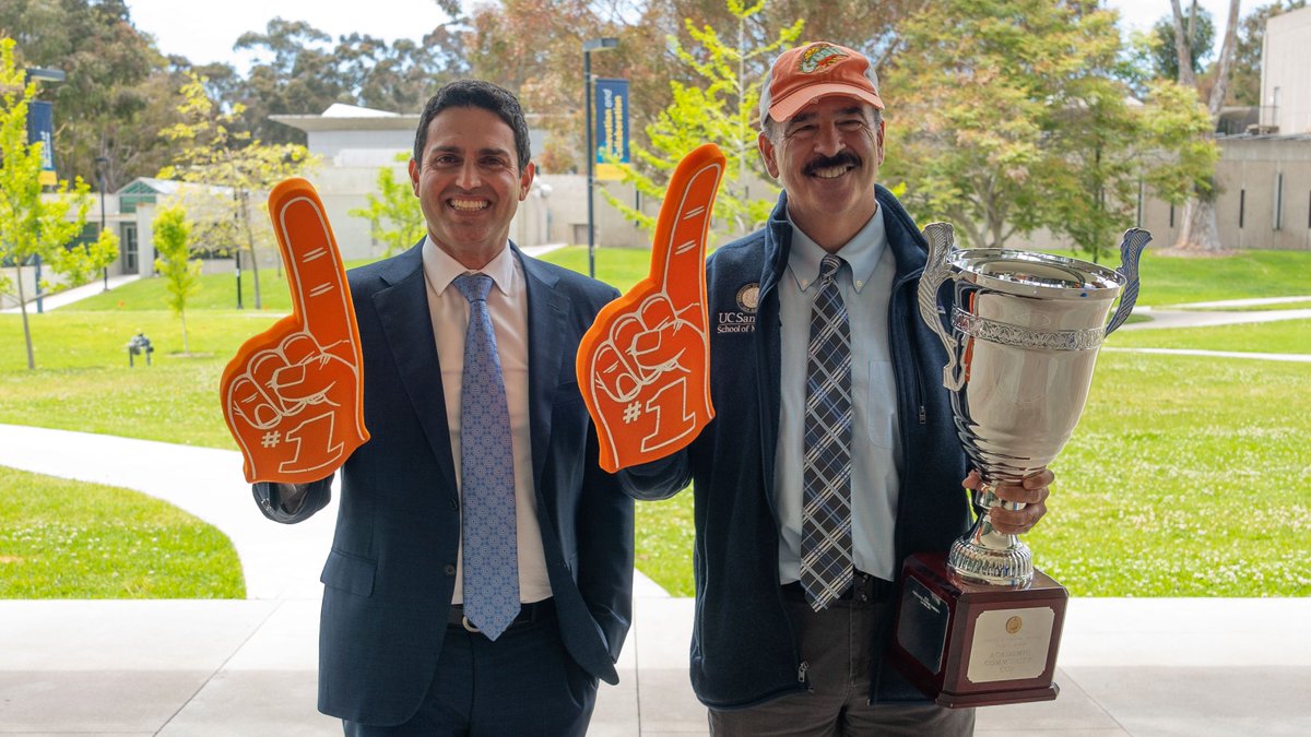 UCSDNeuroSurg's tweet photo. Congratulations to the Orange Academic Community at @UCSDMedSchool and its director, our own Dr. Joseph Ciacci (@DrJosephCiacci), for winning the Academic Community cup!

The year-long competition features athletic, scholarly and artistic events for @UCSanDiego medical students. https://t.co/ihPmrSO6qE