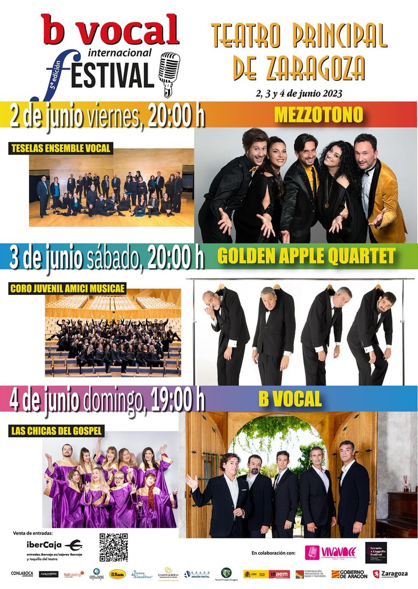 interpzgz's tweet photo. 😉 5ª Edición del Festival que se celebrará del 2 al 4 de Junio en el Teatro Principal de Zaragoza.
#descuentosinterpeñas
👉 Link en bio
@b_vocal #bvocal #iz23 #interpeñas #zaragoza #interzgz https://t.co/m3xGVSG3Ff