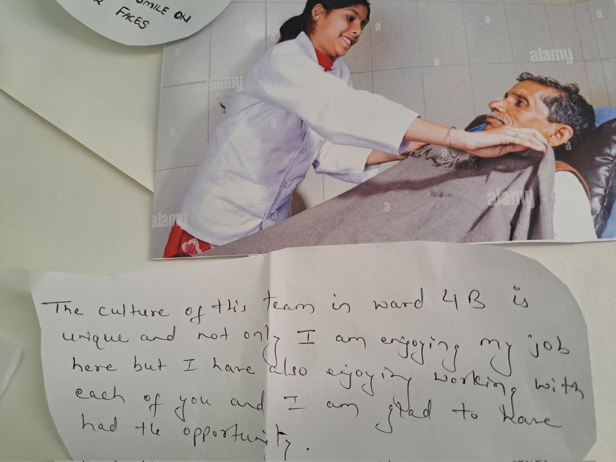 Just a few of the comments from out International Nurses Day display last week.
6 is so important, we are proud colleagues feel supported and see each other as family.