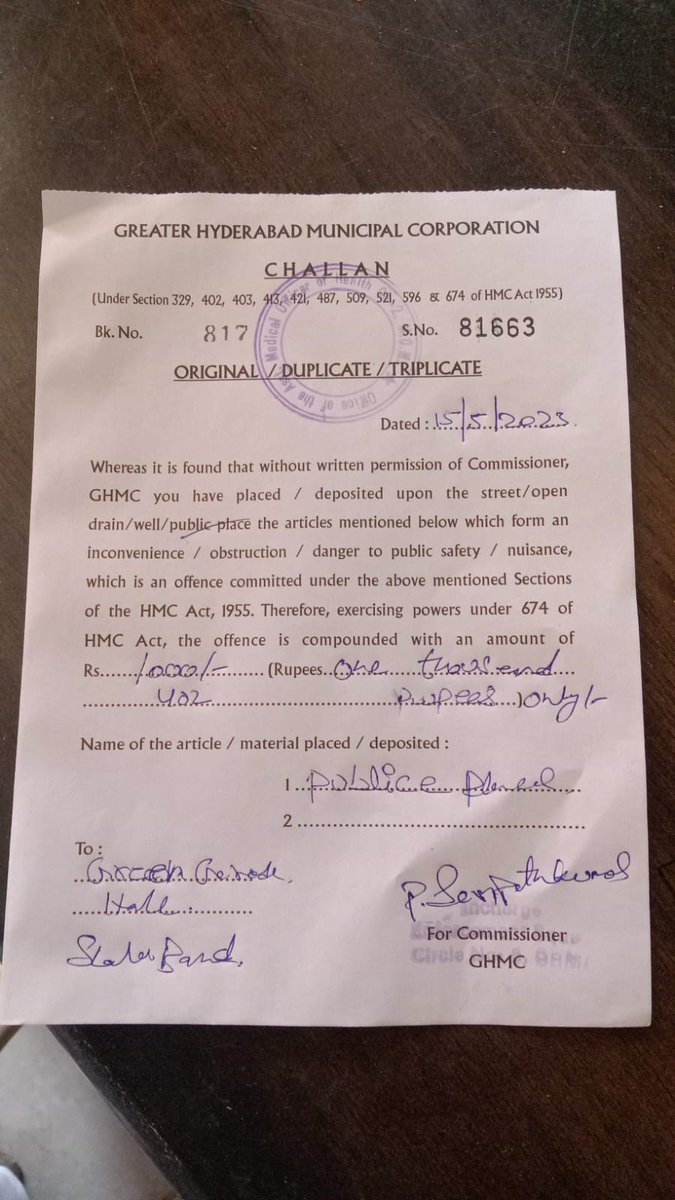 deeswmcir21's tweet photo. @AbuturaabBaig @GHMCOnline @KTRBRS @asadowaisi @TSwithKCR Resolved and got rectified https://t.co/aeWTtI5taR
