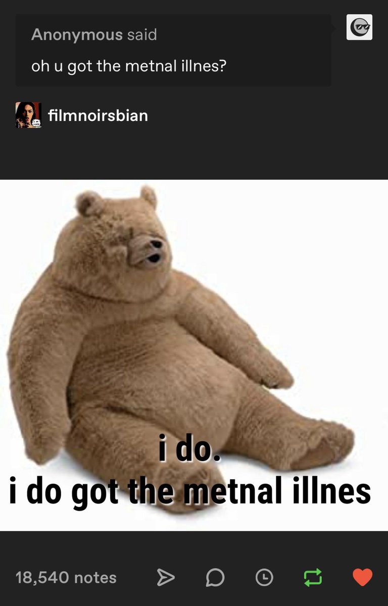 This is how I pronounce mental illness in my mind