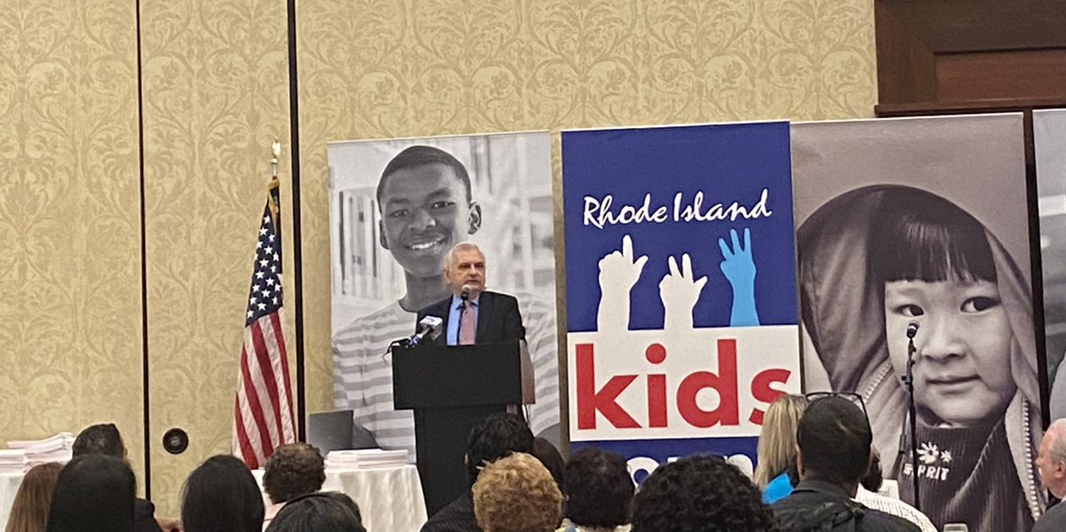 Great event this morning <a href="/RIKidsCount/">RI KIDS COUNT</a> ! Thank you for all you do! The 2023 Fact Book is now available. TAPA students were amazing. 🎶