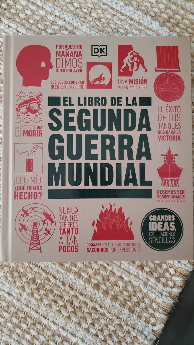 LuarmasterPR's tweet image. Libro resumido de la Segunda Guerra Mundial #DK #LibrosdeHistoria #Batallas #Guerra