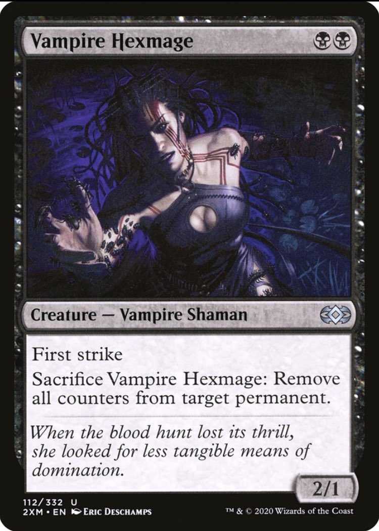 GatewatcherMtg's tweet photo. Reminder that these vampires exist, and are great at killing planeswalkers, can awaken Marit Lage from Dark Depths, and can now flip Battles. Play them! #mtgoath https://t.co/S4yNbxZJh8