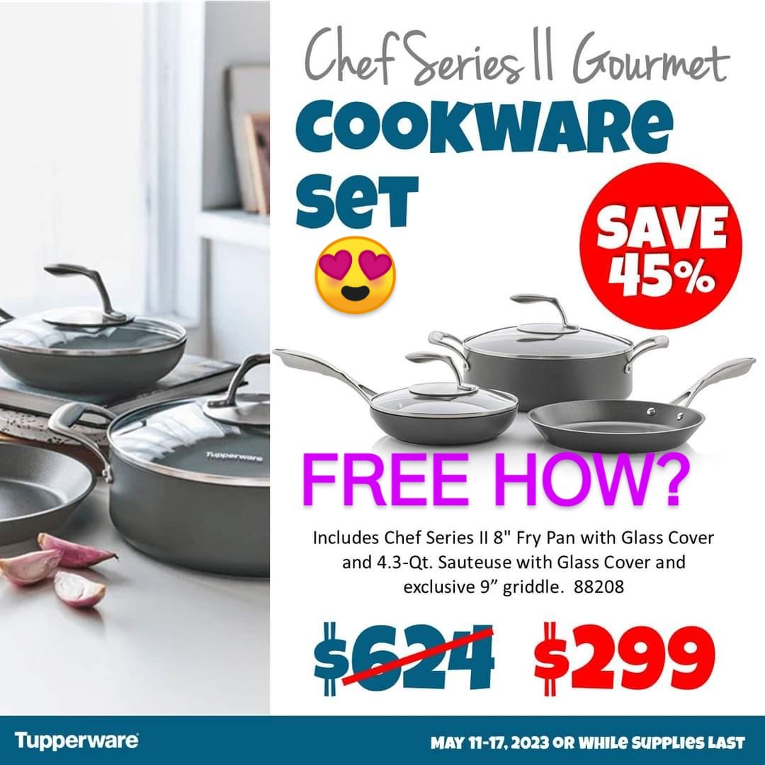 tupperwarebowls's tweet image. Tupperware Free or Buy
my.tupperware.com/Chastity
Message Me to get them Free #cookathon #potsandpans #cookwareset #cheflife #shoppingstar #OnlineShop #kitchenware #kitchen #Cooking #WorkLifeBalance #workinmoms #makingdinner #kitchentools #MealMonday #RecipeOfTheDay #fryingpan #Ad