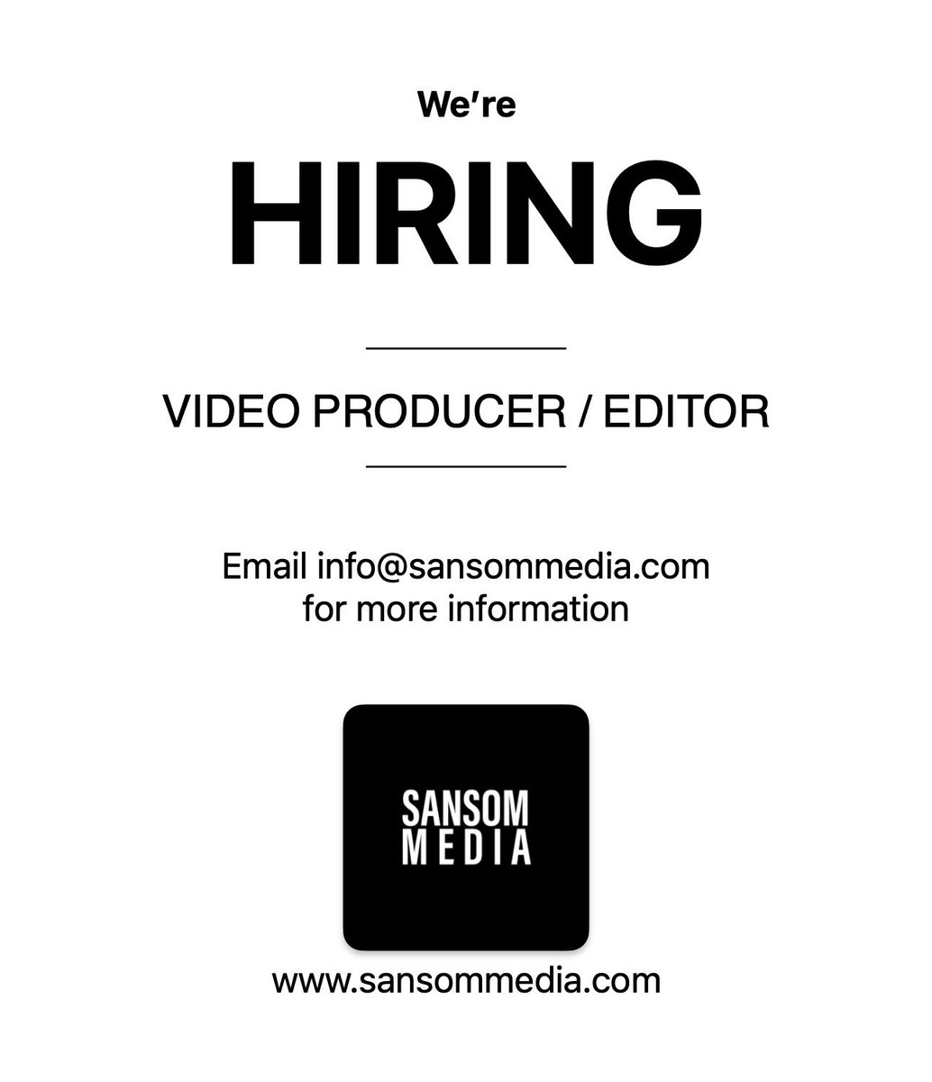 Sansom Media tweet media