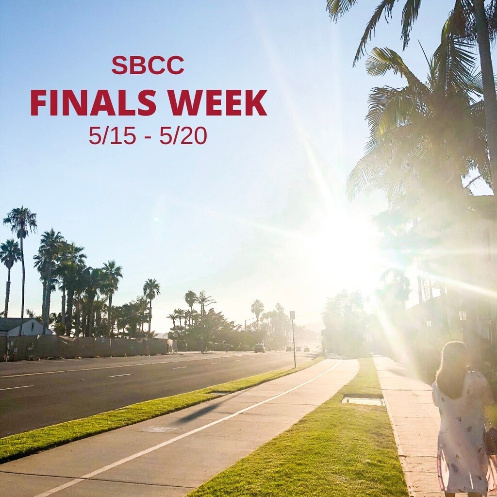 Here we go.. Finals Week of the Spring Semester 2023!

You made it so far! You only have a little way to go.

We wish you all the best for your exams.

#sbcc #sbccstudyabroad #finalsweek #goodluck #spring2023 #springsemester #yougotthis instagr.am/p/CsR3uZmv4Qp/