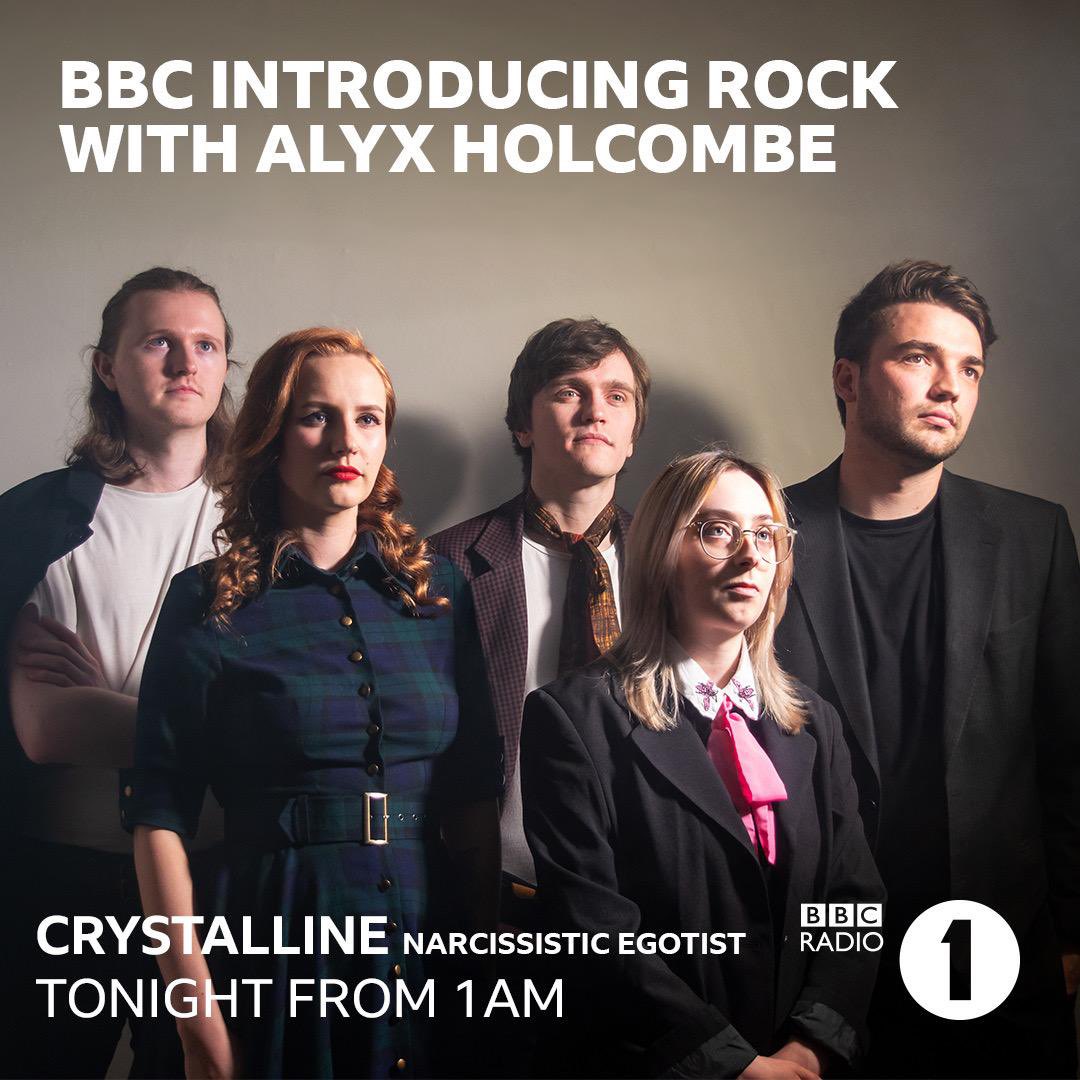 CRYSTALLINE (@crystalline_off) on Twitter photo Huge thanks to <a href="/AlyxHolcombe/">Alyx Holcombe⚡</a> for including our new single on her show on BBC RADIO 1 tonight! 💎 Huge thanks to <a href="/AlyxHolcombe/">Alyx Holcombe⚡</a> for including our new single on her show on BBC RADIO 1 tonight! 💎