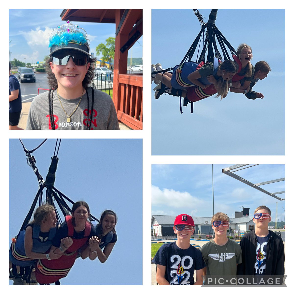 Another great day of celebrating student success <a href="/BransonJH/">Branson Jr. High</a> as NJHS and Student Council students visited <a href="/bransontracks/">The Track in Branson</a> in the morning and had a field day back on campus in afternoon to start the school week!