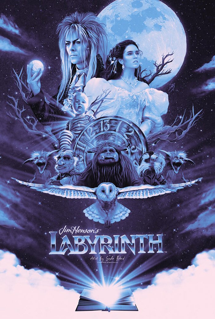 Labyrinth (1986)
Art by Sophie Bland.