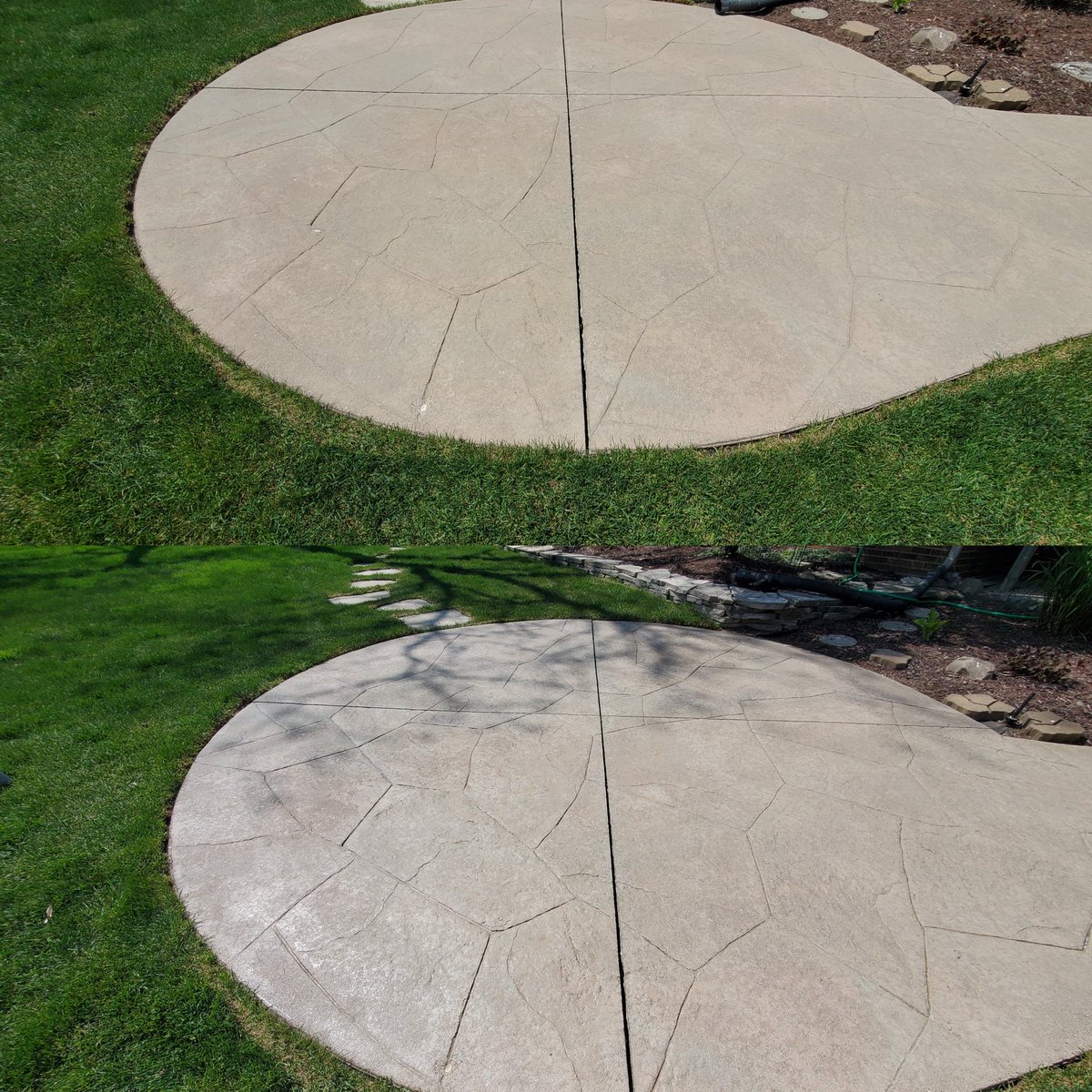 EandSPowerWash's tweet photo. Patio surface cleaning/washing & sealing/waterproofing today in Livonia, Michigan
#BeforeandAfter #Fyp #ForYourPage #Patio #PatioWash #PatioSurfaceCleanig #PatioWashing #SurfaceCleaning #Sealing #Waterproofing #PatioSealing #SoftWash #SoftWashing #PowerWash #PowerWashing https://t.co/Fx6EaxVZ5D
