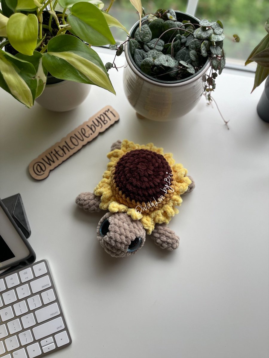 Brig_D89's tweet photo. Sunflower turtles I make 🌻💛🐢

#sunflowerturtles #crochetgiftshop
#instagood #withlovebybri 

https://t.co/nKNlY72swf 🤗 https://t.co/zBkN9ua1Lc