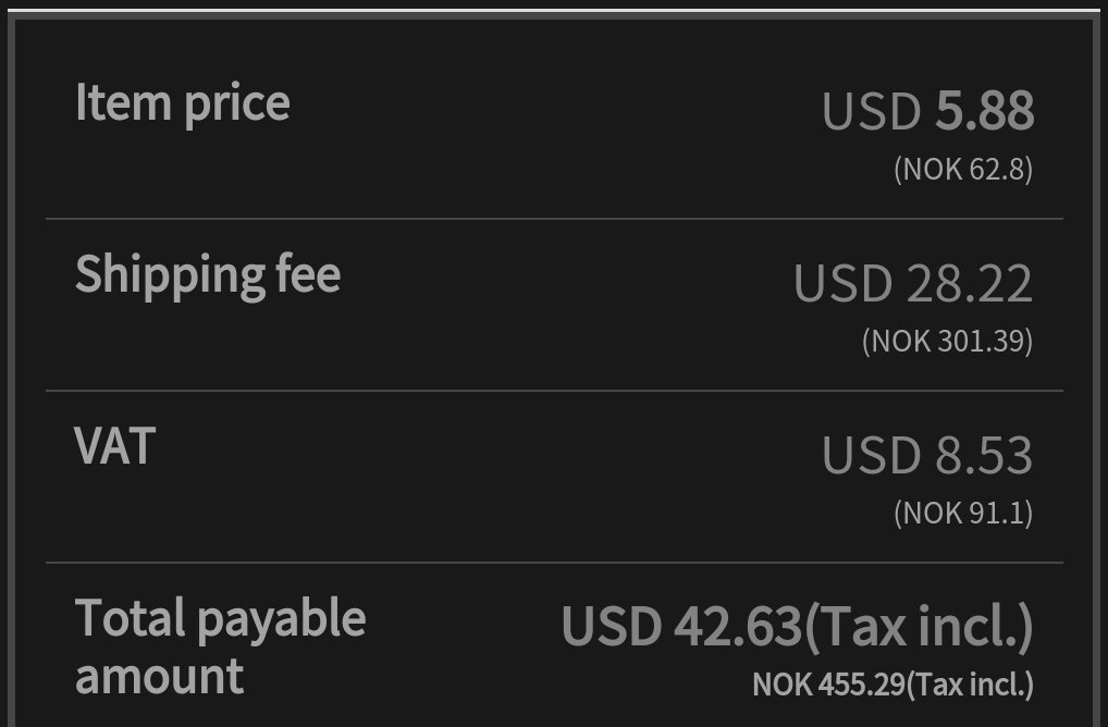 Luna_Army_EB's tweet photo. I wanted to buy this one and It's so cheap when it only costs 5 dollars right? But then I checked the total price with shipping. It went from 5 dollars to 42 DOLLARS? THAT'S 37 DOLLARS IN SHIPPING WHEN THE PRODUCT IS ONLY 5 DOLLARS https://t.co/HLUqvgwtRA