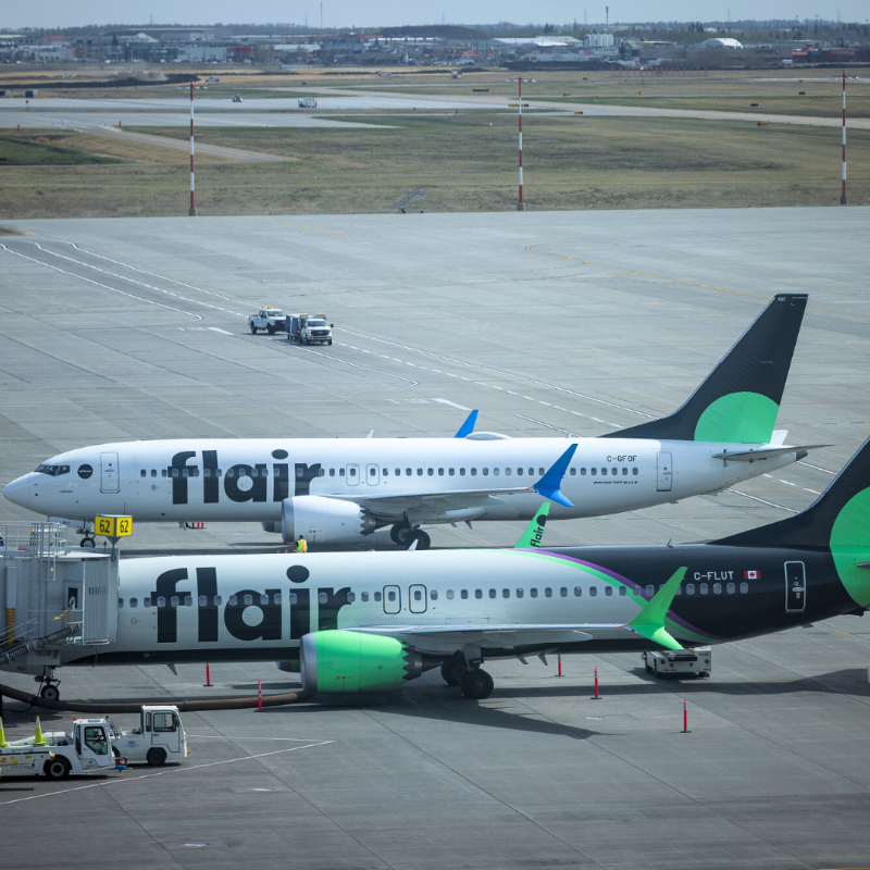 flairairlines's tweet photo. One of these things is not like the other... 👀 Any guesses? https://t.co/eGnRSUEuQD