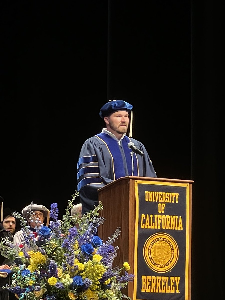Some say "a PhD is like a marathon, not a sprint," Ph.D. speaker <a href="/danielsgriffin/">Daniel Griffin</a> begins. 🏃

“Doing a PhD is much more like a trail ultramarathon…There is a “route”, a few signs and blazes, but no clear, safe path—weaving through disciplines, far from your fellow runners.
