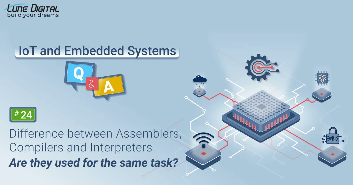 LuneDigital's tweet image. Start your day with our knowledge base by commenting and sharing.⁣⁣
⁣⁣buff.ly/3Hh6NS9 

Lune Digital - Build your dreams
⁣⁣
#embeddedsystemexplained #embeddedcomponents #embeddedsystem #assmebler #compiler #interpreter #QandA #techQandA #iotQandA #techtalk⁣