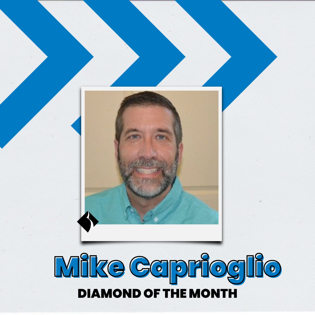 Congratulations to our Diamond of the Month: Mike Caprioglio!!!!!!
Congratulations, and thank you for all that you do!
#Motivation #DiamondDifference #EmployeeOfTheMonth