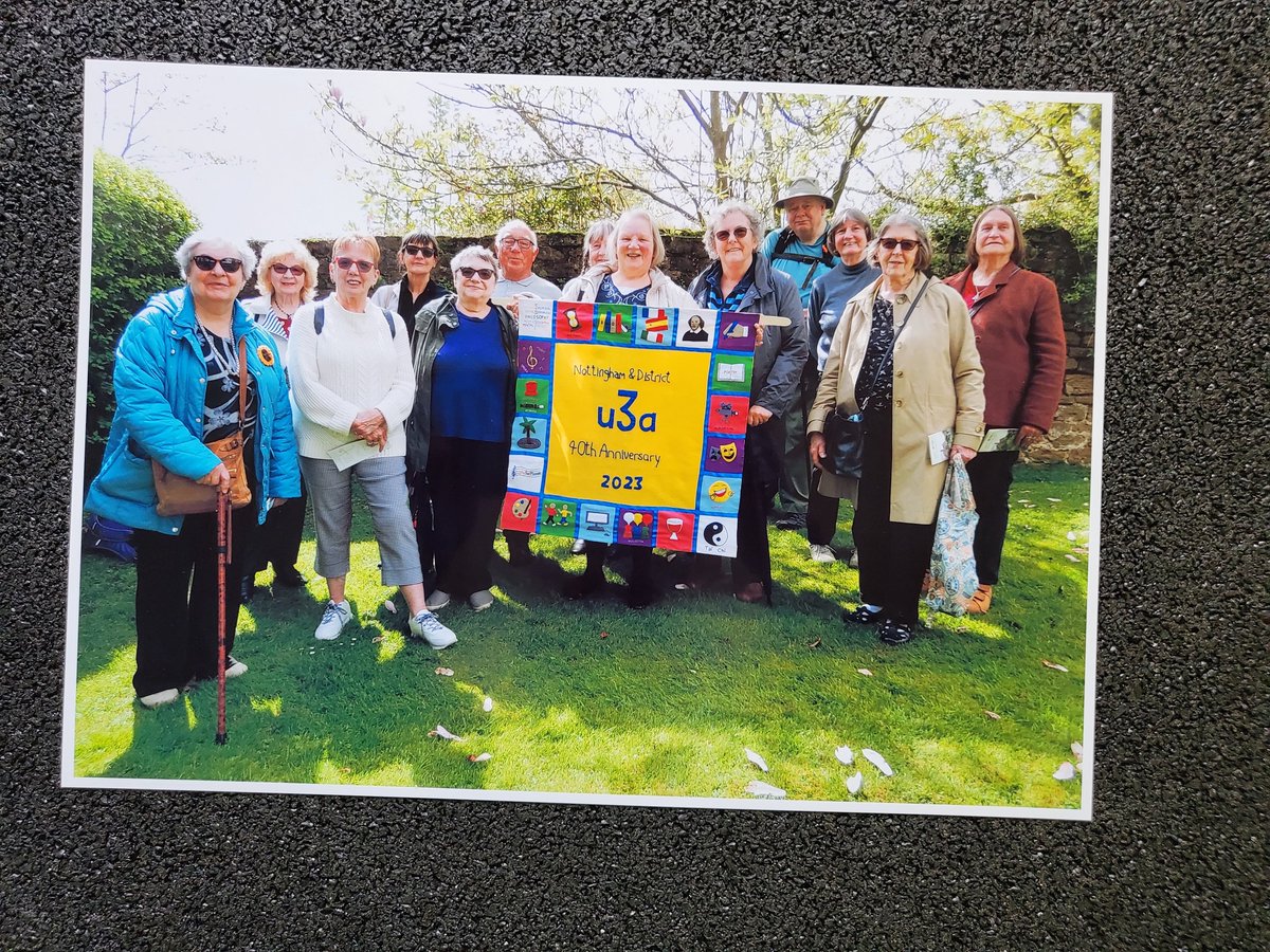 Nottu3a's tweet photo. Celebrating our 40th anniversary at Felley Priory https://t.co/qFz6IcziCf