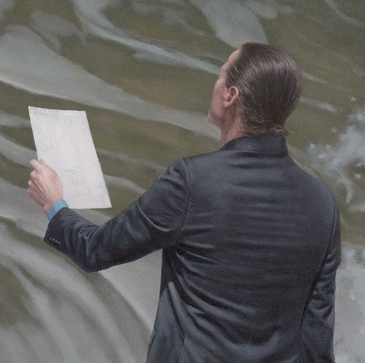 IIAdeb's tweet photo. لوحة سريالية بعنوان "القرار" 2014
للفنّان الأسترالي المعاصر"Joel Rea" https://t.co/8FGprjuE0s