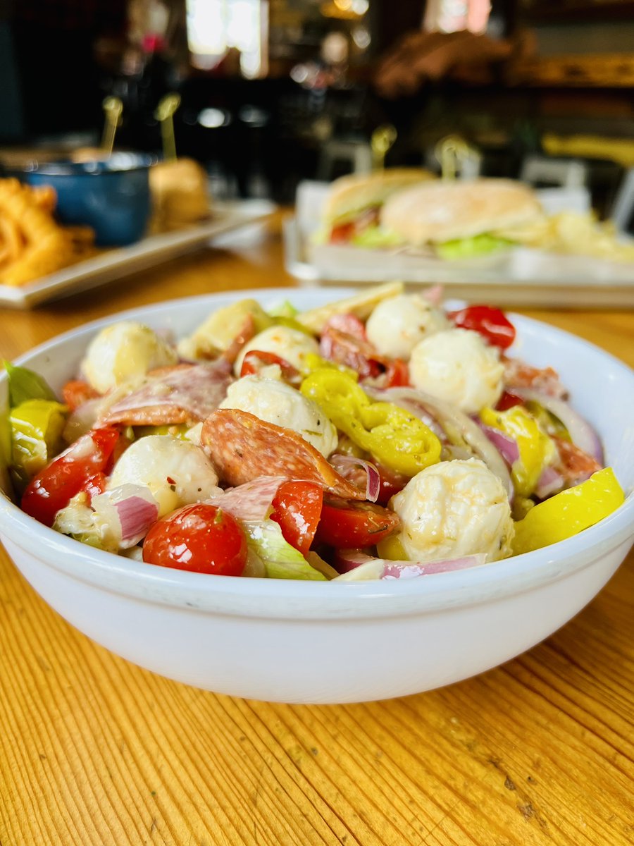 Fuel up for your spring adventure at Salmon River Brewery! With delicious, nutritious options like our antipasto salad, you'll be ready to get out in the mountains in no time 🥗🍅🫑🧅

#WhereFoodLoversMigrate #SRB #AntipastoSalad #SpringInMcCall #McCallIdaho #VisitMcCall