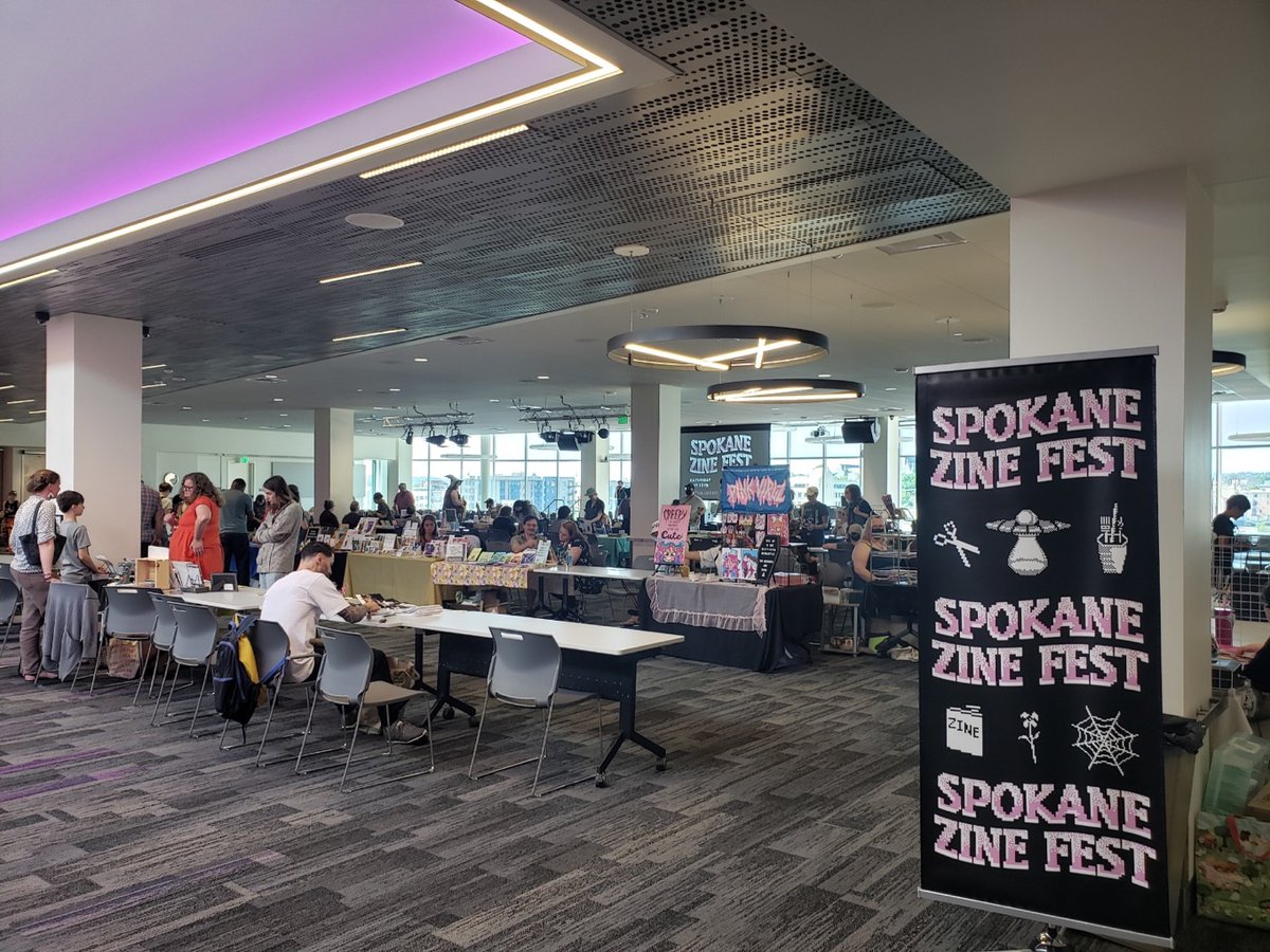 Spokane Public Library tweet media