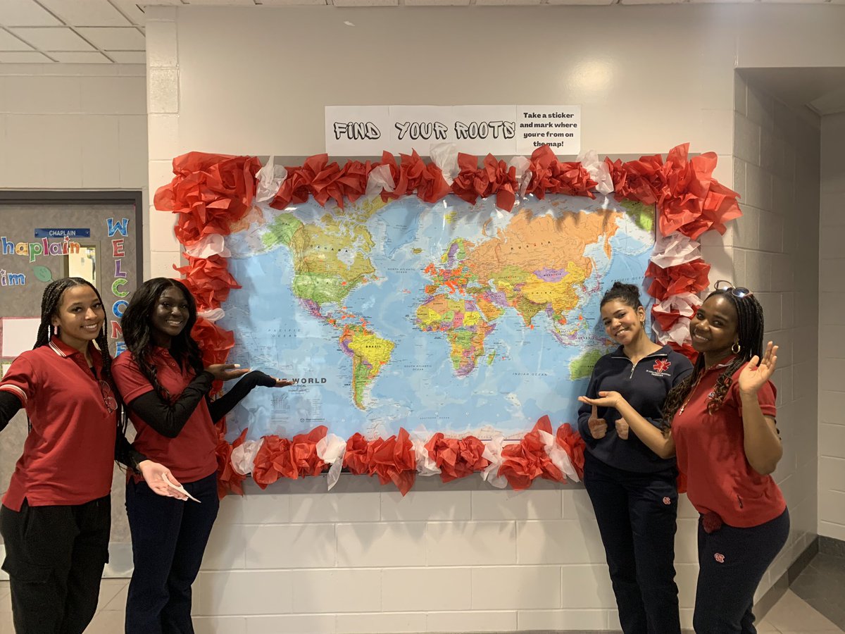 a_falconio's tweet photo. That great feeling when you see yourself in your school. Thanks to our @cnewmannews United As One group for kicking off culture week with this beautiful display representing our diverse cultural roots. The forum was full of life, excitement and music. Looking forward to Thursday! https://t.co/vSb3i2SSBr