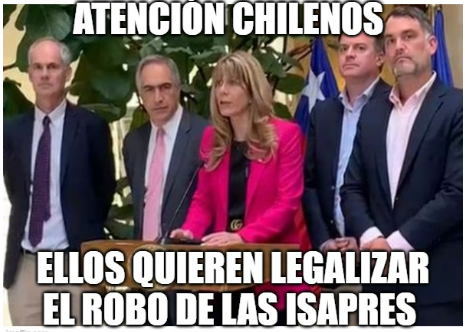 🚨URGENTE: Comision de Constitución del Senado aprueba reforma impulsada por <a href="/ximenarincon/">ximenarincon</a>, <a href="/matiaswalkerp/">Matías Walker Prieto</a> , <a href="/chahuan/">Francisco Chahuán</a> y @Javiermacaya q busca evitar el pago de las Isapres a sus afiliados segun fallo de la Suprema
Los que hablan todo el dia delincuencia estan LEGALIZANDO EL ROBO