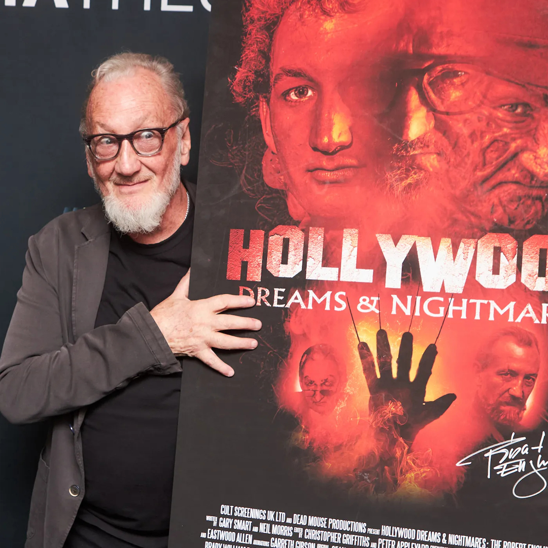 ScreamboxTV's tweet photo. .@RobertBEnglund slashed into a special screening of Hollywood Dreams &amp; Nightmares: The Robert Englund Story at @am_cinematheque this weekend, courtesy of @BDisgusting and @BeyondFest!

Catch the documentary on SCREAMBOX June 6.

📸 @BrianDoherty https://t.co/u1FjbgGGzu