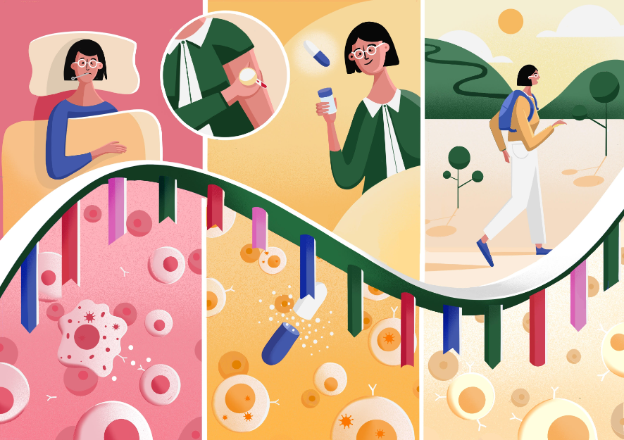 Conveying a biotech start-up's mission is a delicate balance of clarity and scientific detail. Thanks to patient scientists and discovery researchers for your input. Excited to reveal our new look! Visit: imyoo.health