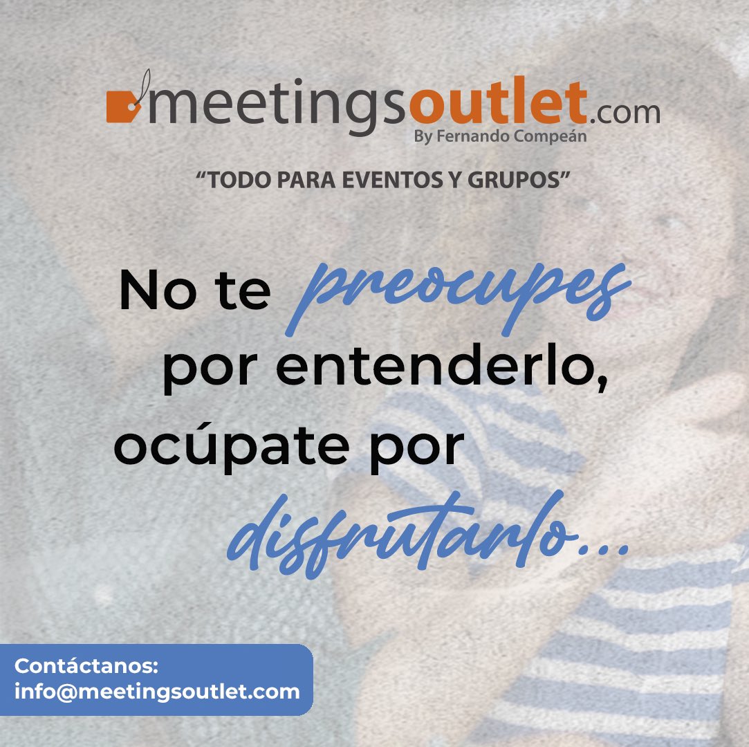 MeetingsOutlet's tweet photo. 💡 No te preocupes por entenderlo, ocúpate en disfrutarlo, porque no existe mayor explicación, simplemente... Somos chingones! 

¿Ya nos conoces?
https://t.co/m4xwGneGJM 💻

@jmpumarino @FernandoCompean https://t.co/g3yzegV2pl