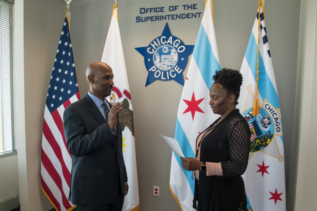Chicago Police on Twitter "Fred L. Waller was officially sworn in as
