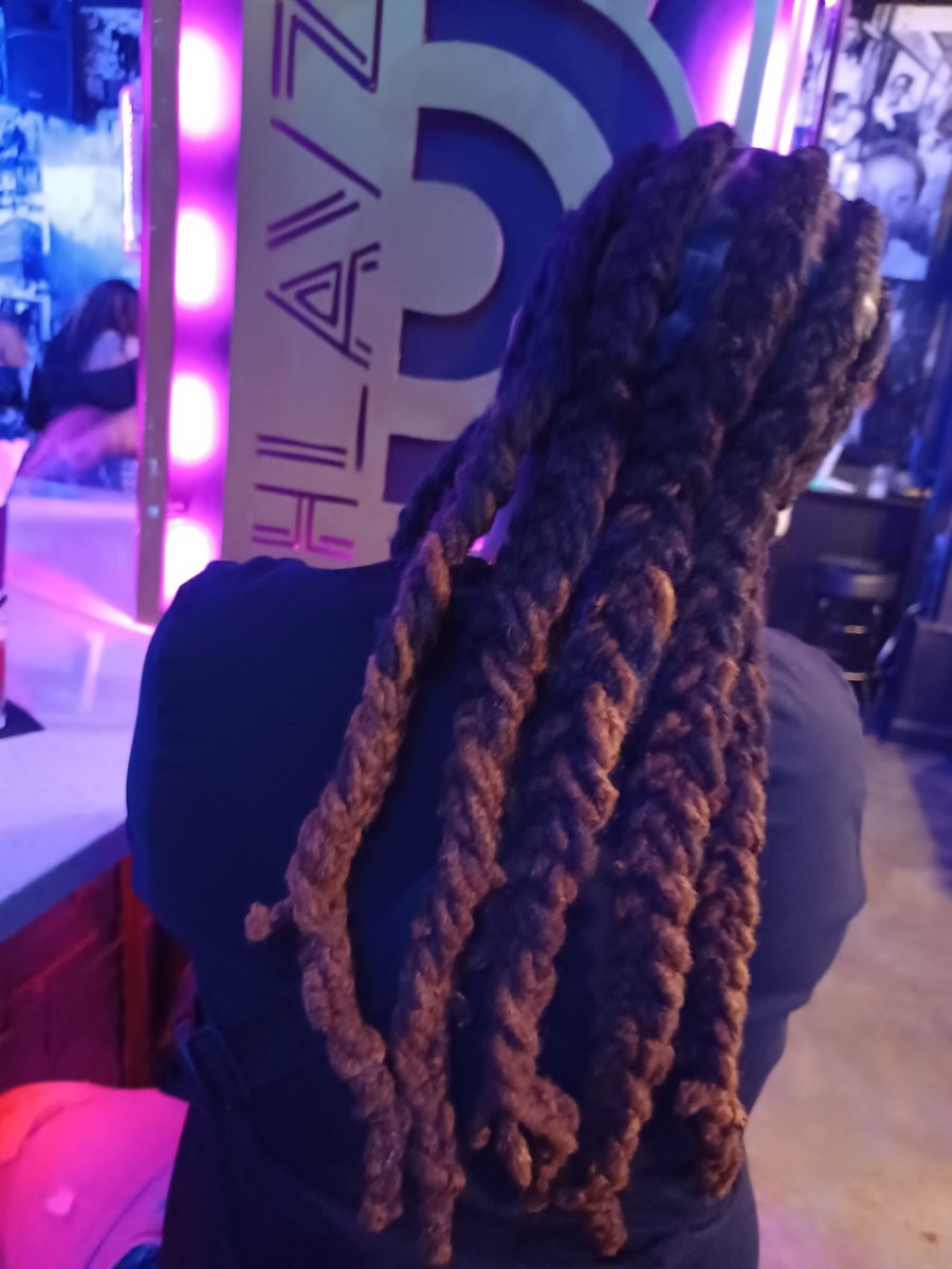 My dreads from the byke