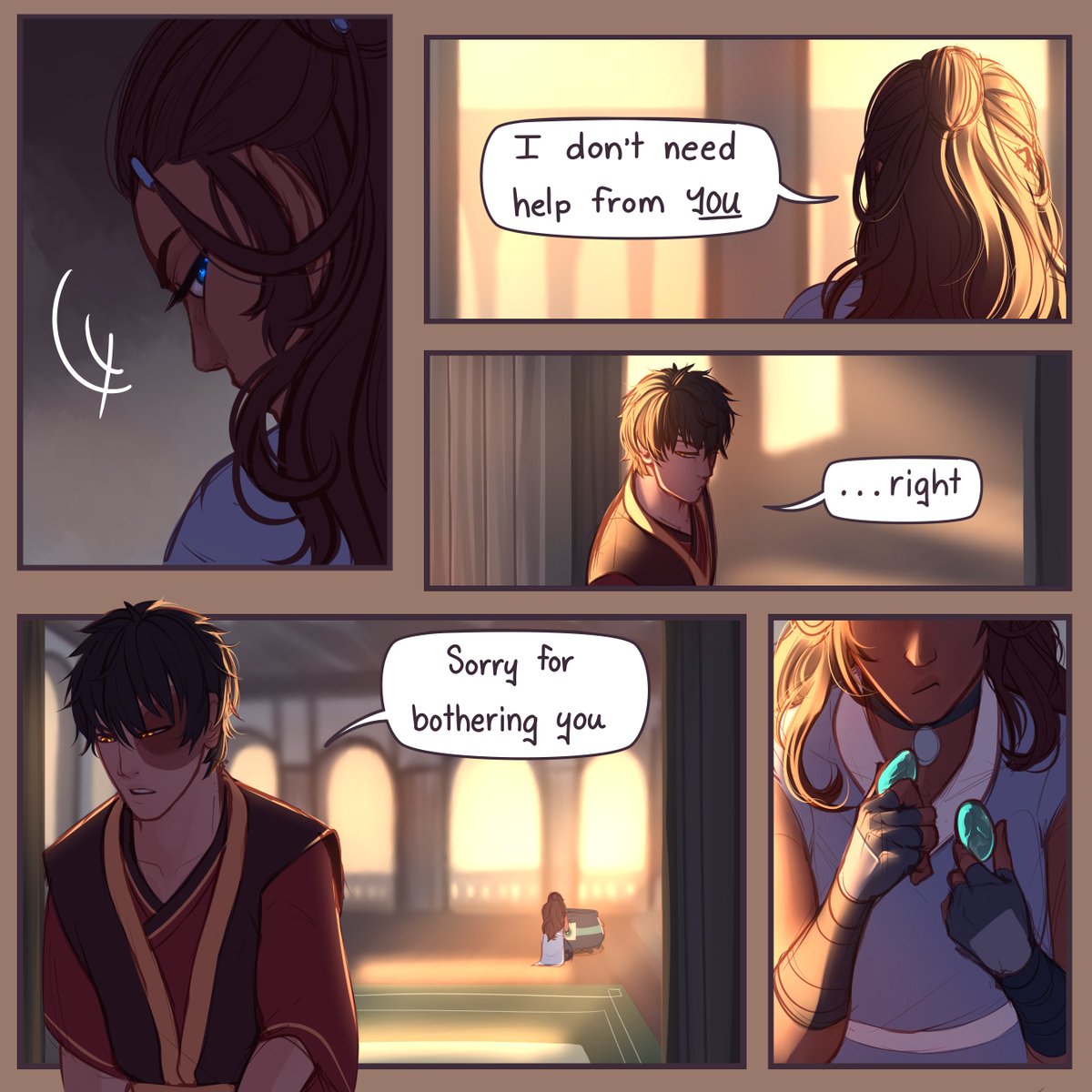 TheFalseVyper on Twitter "Another Zutara comic I did just showing them