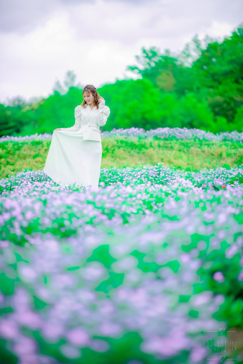 #ポートレート 
#photograph 
#portraitphotograph
#写真好きな人と繫がりたい 
#ネモフィラ 
#マゼンタ撮影会